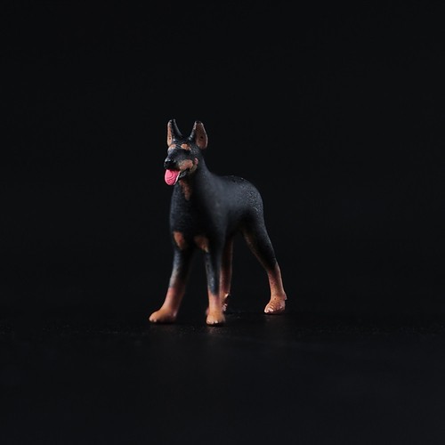 Painted figure model - cr, 1:64