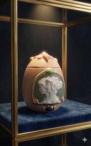 Boîte bijoux porcelaine - à, en