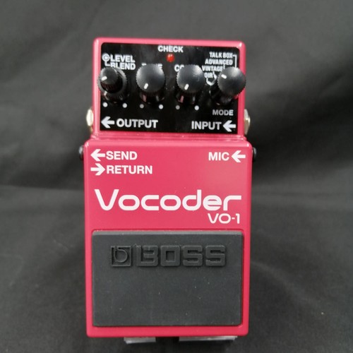 Vocodeur boss pédale - vocodeur,