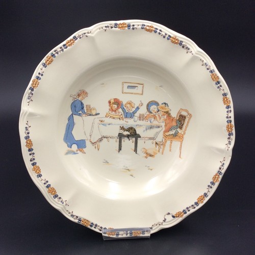 Assiette plate sarreguemines - assiette,