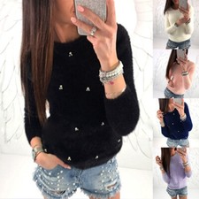 Pull Ample En Fausse Fourrure