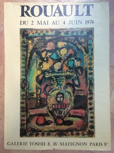 Rouault 1974 affiche originale - 1974,