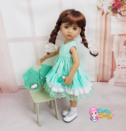 Mint outfit little darling - mint,