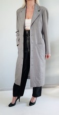 Veste longue robe structurée - veste, longue/robe