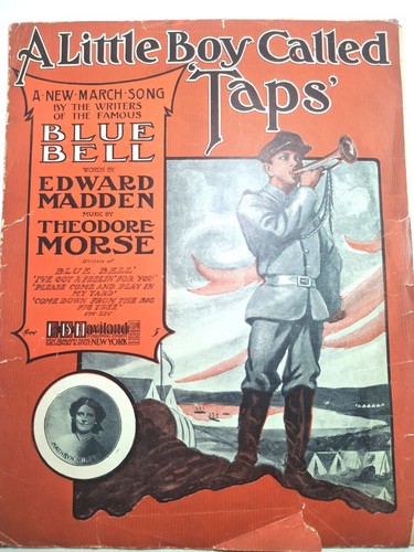 Sheet music little boy - music,