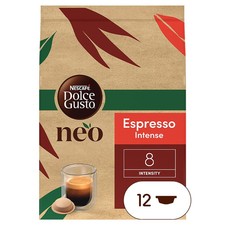 Café Dosettes Espresso Intensité 8 NESCAFE DOLCE GUSTO NEO - 144 dossettes