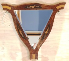 MIROIR BOIS GAETANO BORSANI GINO MAGGIONI DESIGN ART NOUVEAU 1920 vintage mirror