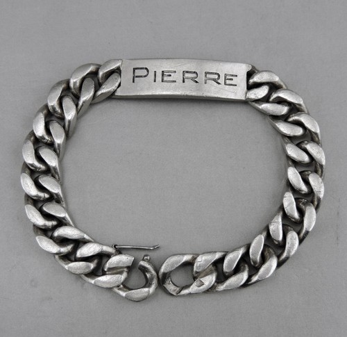 Ancien bracelet gourmette - gourmette, en