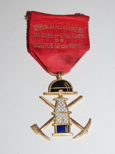 Medaille syndicat des ouvriers - syndicat,