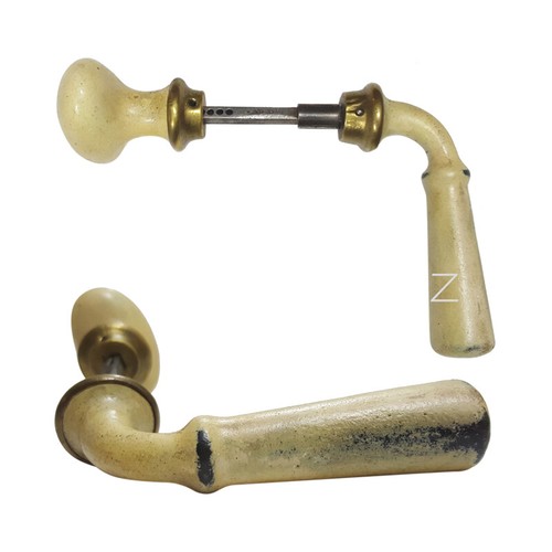 Poignée porte antique - de,
