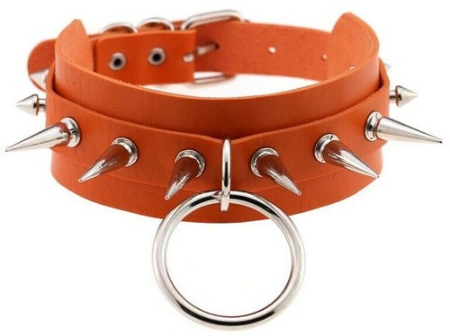 Collier soumise cuir - soumise, "cuir"