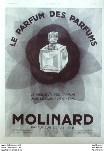 Publicite cosmetique molinard - cosmetique,