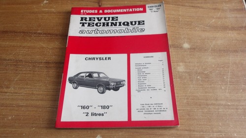 Revue technique i simca - technique, e.t.a.i.