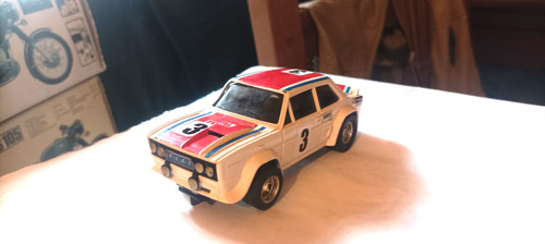 Scalextric fiat 131 abarth - scalextric,