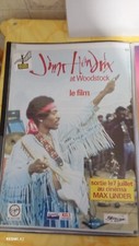 AFFICHE FILM JIMI HENDRIX WOODSTOCK 1994 PARIS 40 60cm super rare état neuf