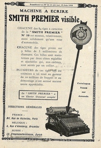 Machine ecrire typewriter - machine, a