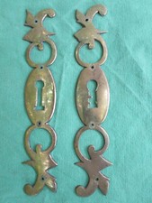 2 entrées serrure laiton