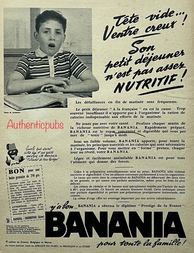 Publicite banania petit - publicite,