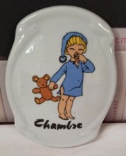 Plaque De Porte Vintage Chambre en porcelaine