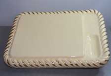 Plat à Fromages en Faience Dans le Gout TOMMASO BARBI