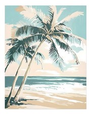 Palmiers de plage tropicaux