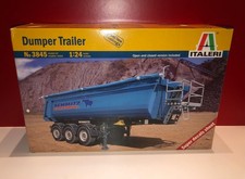 1/24 ITALERI MAQUETTE SEMI REMORQUE DUMPER TRAILER SCHMITZ REF 3845 NEUF