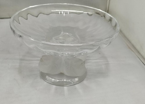Lalique frosted crystal nogent - lalique,