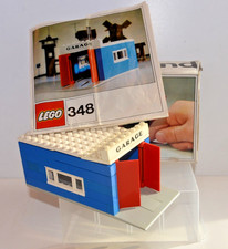 LEGO 348 : Garage with Automatic Doors - complet avec boite et notice.