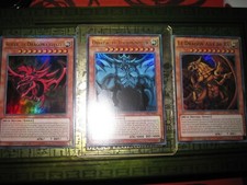 YU-GI-OH! UR LOT 3 DIEUX