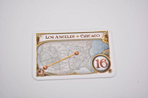 Ticket ride board game - board, part
