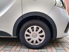 Extensions d'aile Noir Set 8 pcs Avant Arrière pour RENAULT TRAFIC 2014-2019 Van