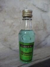 Mignonnette bouteille Liqueur Verveine Velay Pagès  bon état pleine