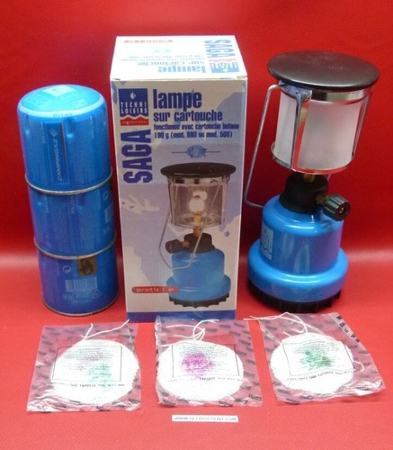 Lampe gaz 3 cartouches - à,
