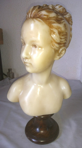 Ancien grande sculpture - sculpture, buste