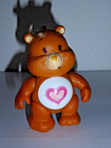 Figurine poseable bisounours - figurine,