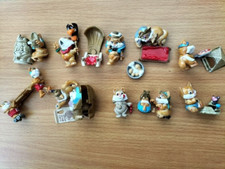 Série complète figurines Kinder  Chats Egyptiens  1997