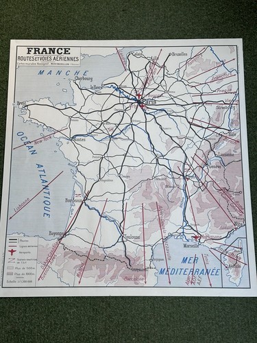 Cartes scolaires anciennes - cartes,