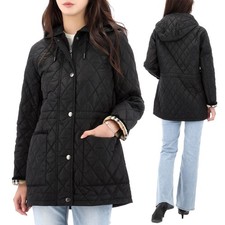 Burberry Veste à capuche en nylon matelassé 142054249