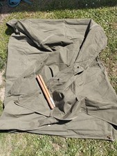 Demi Toile De Tente Us WW2 39/45 Avec Mat Daté 