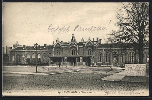 Cpa cambrai gare annexe - cambrai,, annexe,