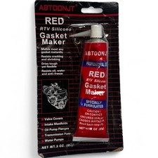 Tube d'étanchéité en silicone rouge Rtv 3 oz