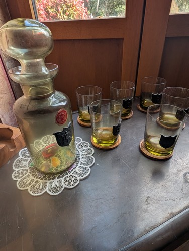 Service wisky vintage en - service, à