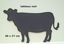 tableau noir en forme de vache, décoration murale, enfant, maison, effaçable