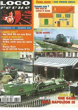 LOCO REVUE N°630 RESEAU P4 : GARE SOUS NAPOLEON III / FICHES JUNIOR : 1er RESEAU