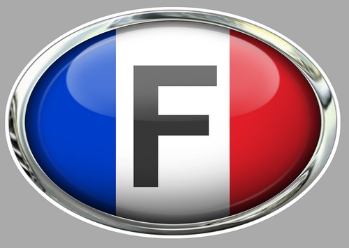 Autocollant drapeau francais - drapeau,
