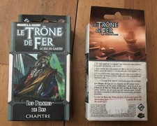 NEUF CARTES LE TRONE DE FER JCE @ LES PIRATES DE LYS @ CHAPITRE @ EXTENSION