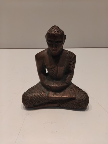 Petit bouddha bronze - , en