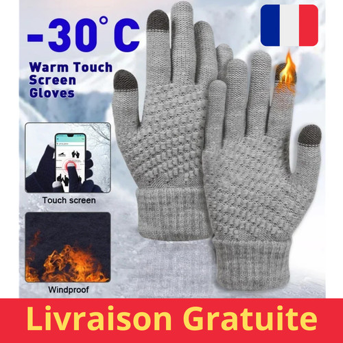 Gants hiver tactiles hommes - gants,