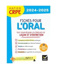 Hatier CRPE - Fiches pour