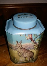 2 boites à thé collection 1 LB - BUSHEEELS 1930 AUSTRALIA KOALA EMEU KANGOUROU